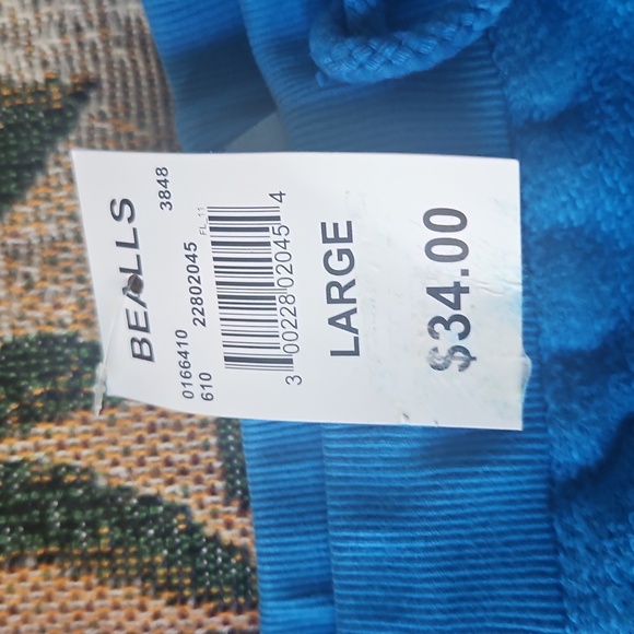 Shorts HCLA made in USA shorts blue draw string various sizes 2 pockets NWT 34$… - Picture 3 of 16